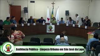 Audiência Pública - Limpeza Urbana em São José da Lapa